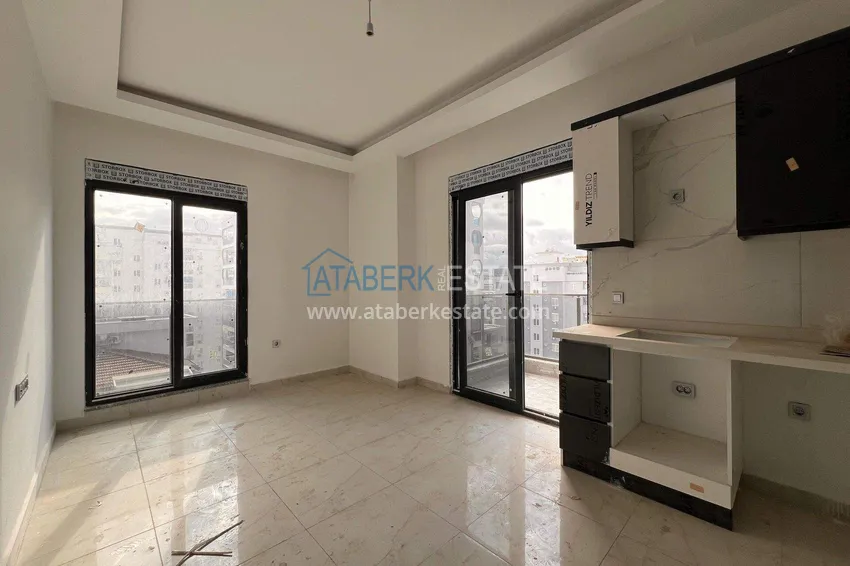 Приобрести Квартира 1+1 57 м² с видом на море в Махмутларе - современный жилой комплекс 6 