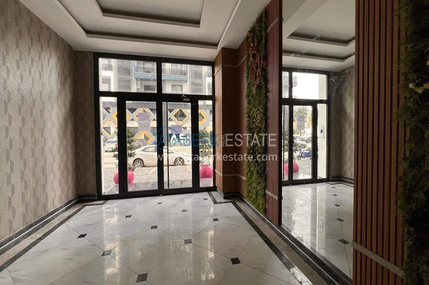 Квартира 1+1 57 м² с видом на море в Махмутларе - современный жилой комплекс 7 