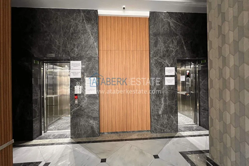 Квартира 1+1 57 м² с видом на море в Махмутларе - современный жилой комплекс 9 