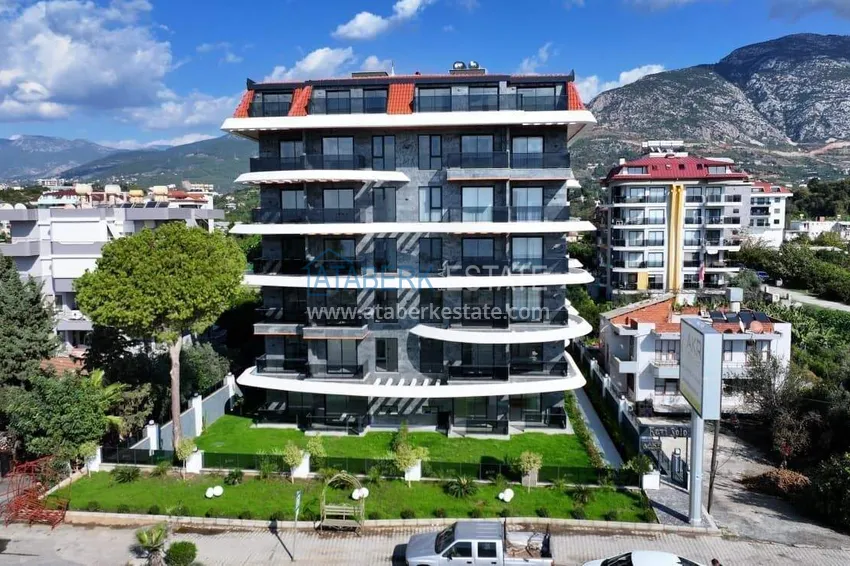 Квартира 1+1 с видом на море и крепость на первой береговой линии в Кестеле 12 