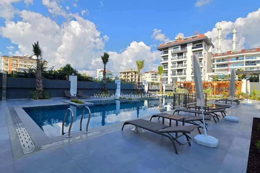 Квартира 1+1 с видом на море и крепость на первой береговой линии в Кестеле 19 