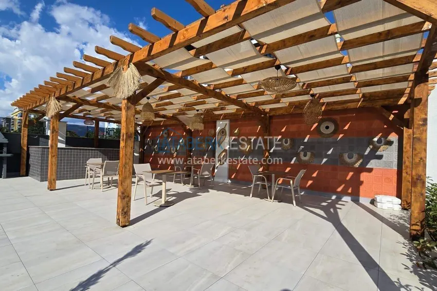 Квартира 1+1 с видом на море и крепость на первой береговой линии в Кестеле 22 