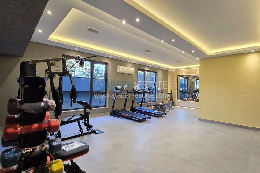 Квартира 1+1 с видом на море и крепость на первой береговой линии в Кестеле 33 