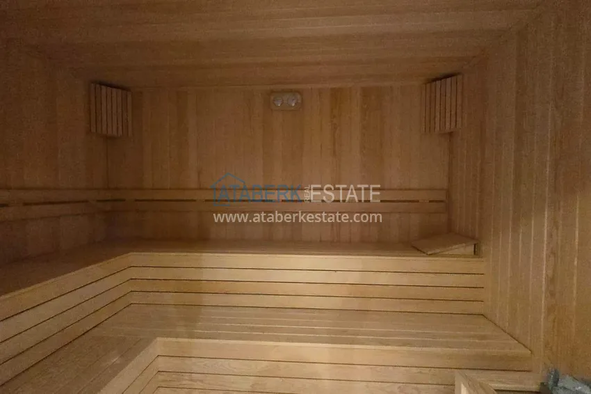 Квартира 1+1 с видом на море и крепость на первой береговой линии в Кестеле 40 