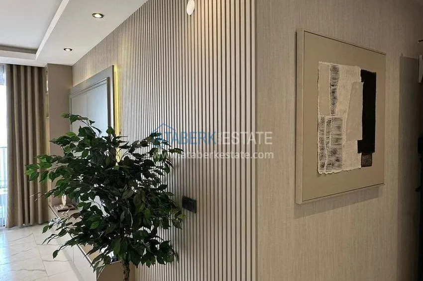 Приобрести Меблированная квартира 1+1 с видом на море - первая линия, Кестель, Аланья 6 