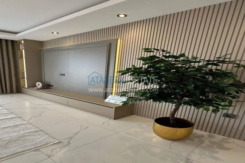 Приобрести Меблированная квартира 1+1 с видом на море - первая линия, Кестель, Аланья 7 