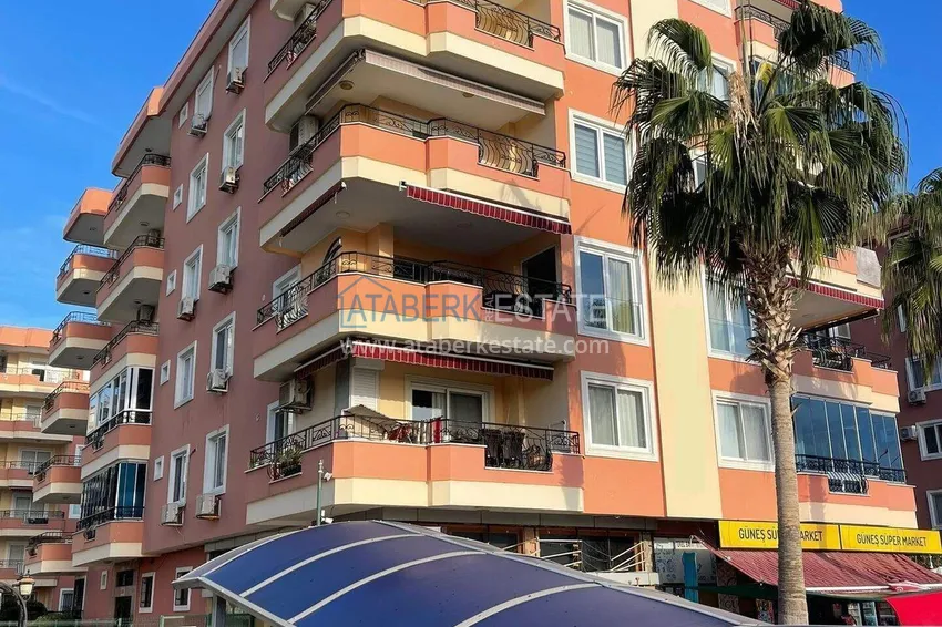 Квартира 2+1 на первой береговой линии в Махмутларе 10 