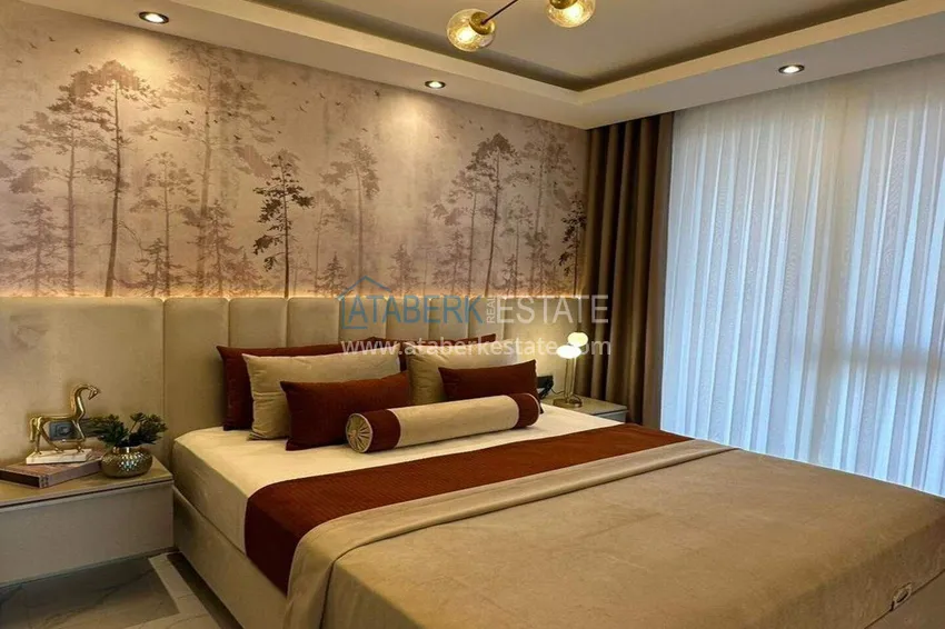 Приобрести Меблированная квартира 1+1 с видом на море - первая линия, Кестель, Аланья 8 