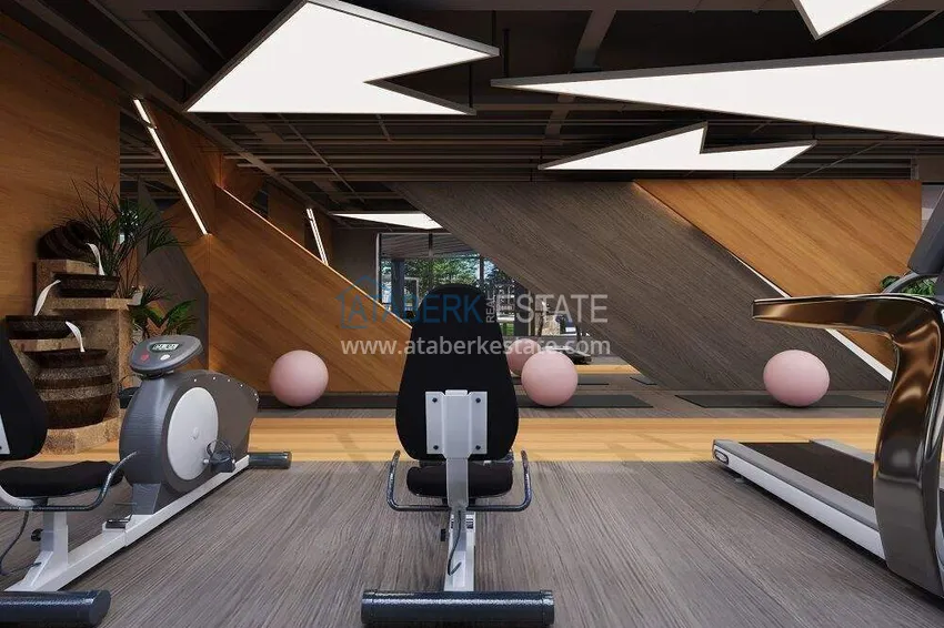 Недвижимость сегмента премиум на этапе строительства – Алания, район Авсаллар 22 