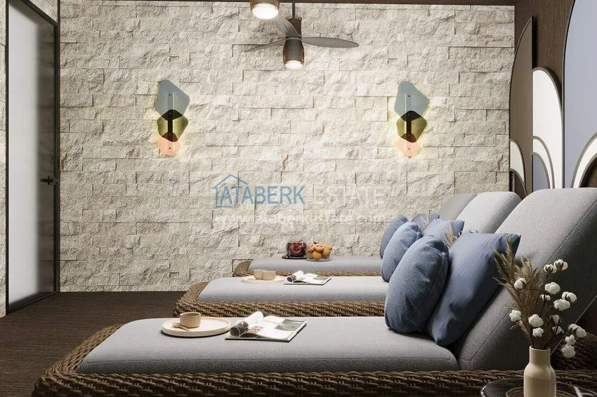 Недвижимость сегмента премиум на этапе строительства – Алания, район Авсаллар 24 