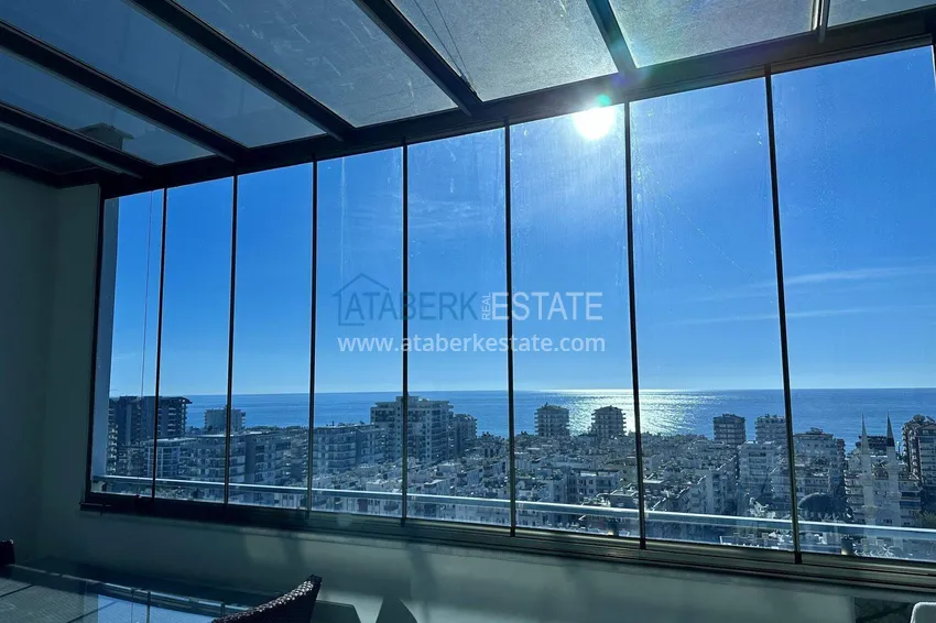 Приобрести Пентхаус-дуплекс 2+1 с видом на море в центре Махмутлара - возможна рассрочка до 12 месяцев 19 