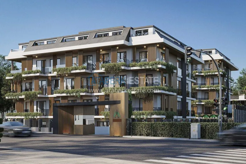 Недвижимость сегмента премиум на этапе строительства – Алания, район Авсаллар 1 