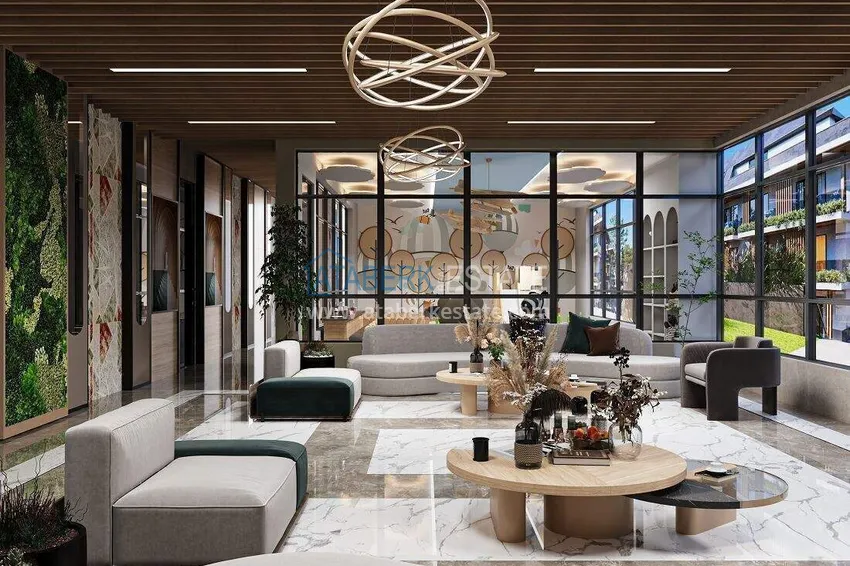 Недвижимость сегмента премиум на этапе строительства – Алания, район Авсаллар 11 