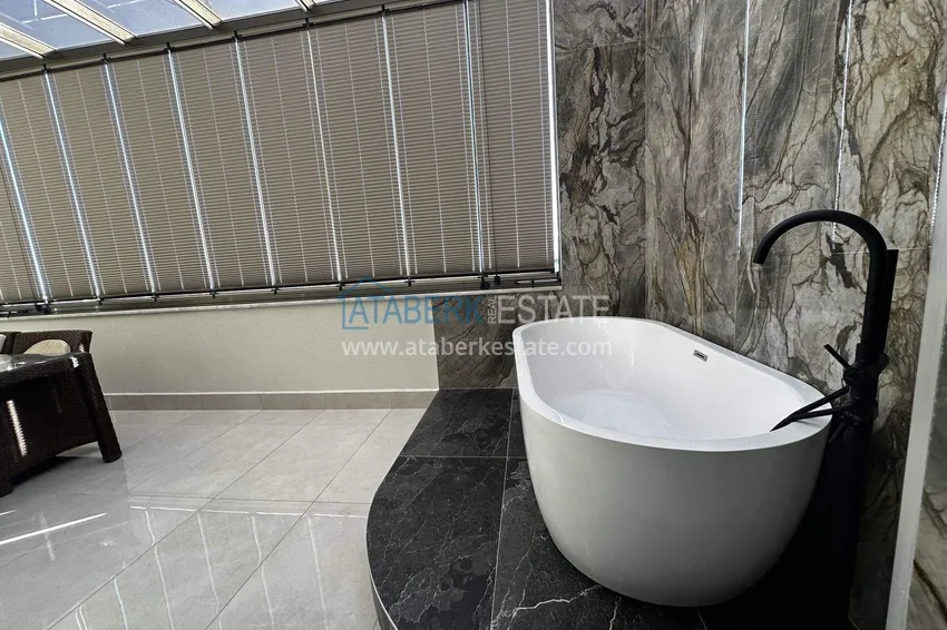 Приобрести Пентхаус-дуплекс 2+1 с видом на море в центре Махмутлара - возможна рассрочка до 12 месяцев 22 