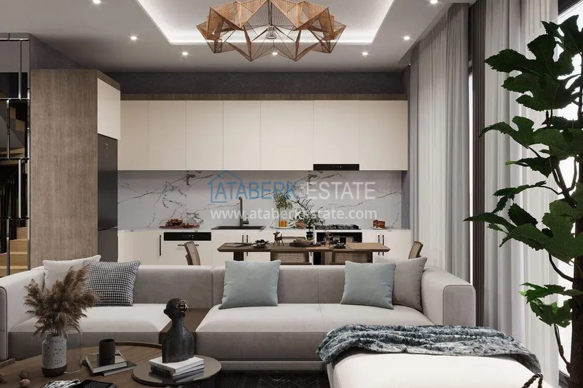 Приобрести Недвижимость сегмента премиум на этапе строительства – Алания, район Авсаллар 11 