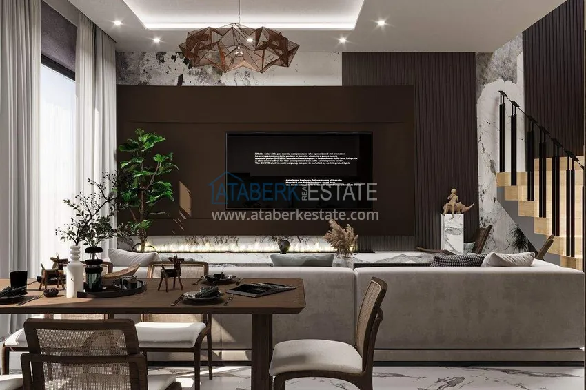 Приобрести Недвижимость сегмента премиум на этапе строительства – Алания, район Авсаллар 12 