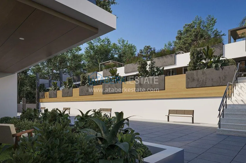 Недвижимость сегмента премиум на этапе строительства – Алания, район Авсаллар 5 