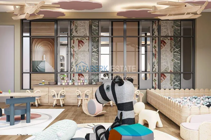 Недвижимость сегмента премиум на этапе строительства – Алания, район Авсаллар 15 