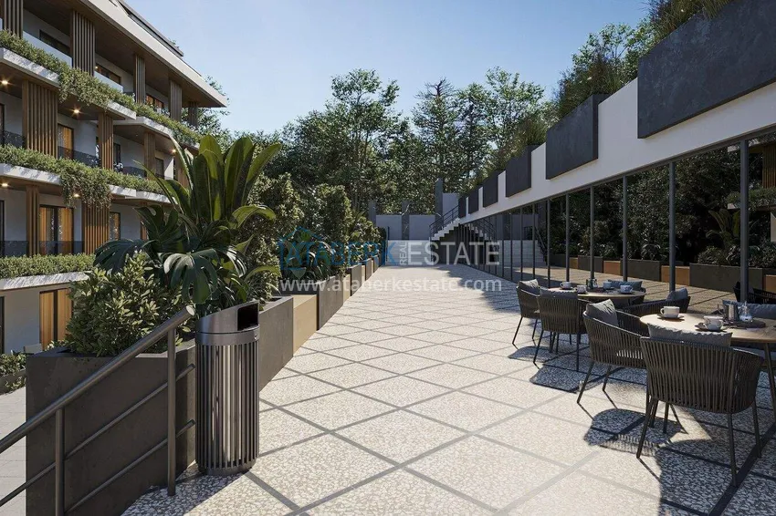 Недвижимость сегмента премиум на этапе строительства – Алания, район Авсаллар 6 