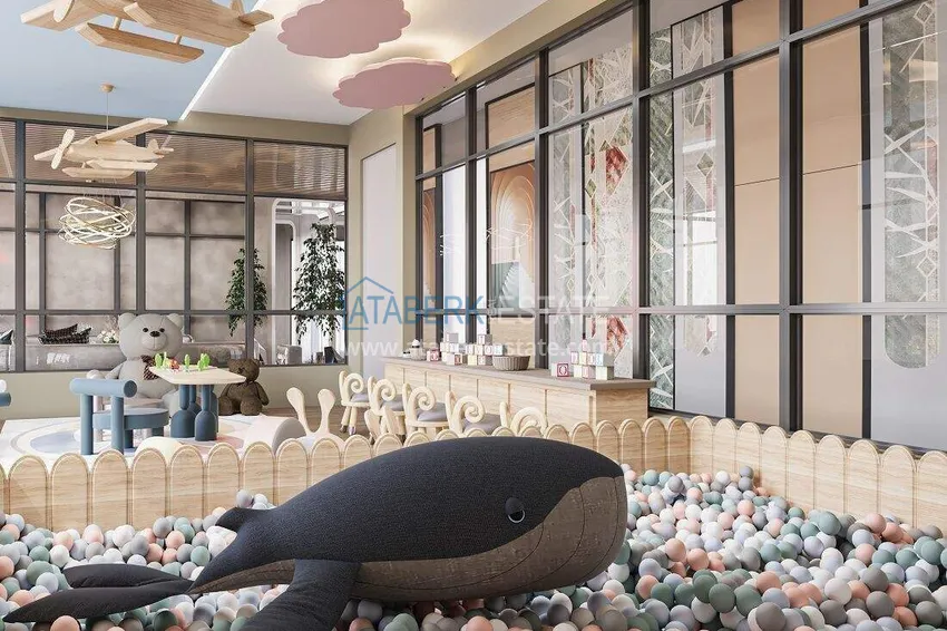 Недвижимость сегмента премиум на этапе строительства – Алания, район Авсаллар 16 