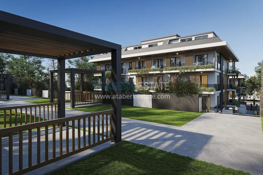 Недвижимость сегмента премиум на этапе строительства – Алания, район Авсаллар 7 