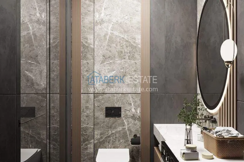 Приобрести Недвижимость сегмента премиум на этапе строительства – Алания, район Авсаллар 1 