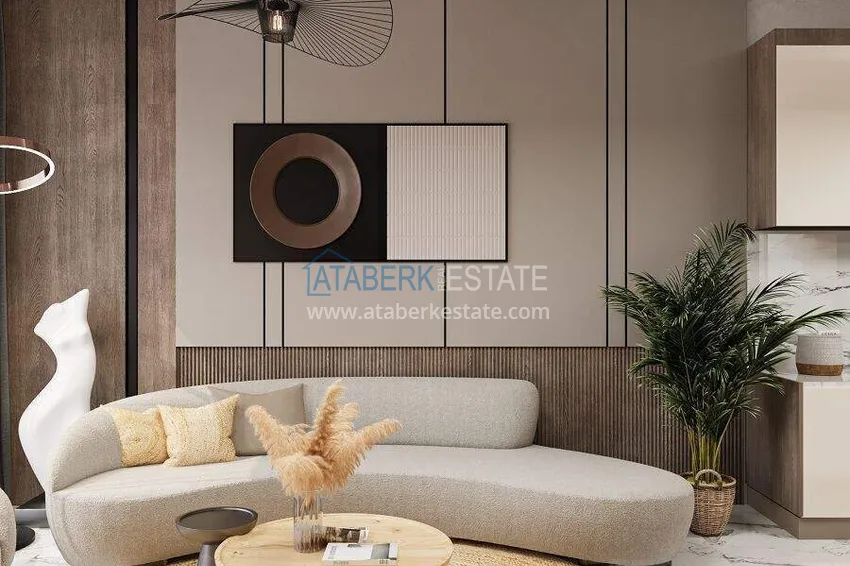 Приобрести Недвижимость сегмента премиум на этапе строительства – Алания, район Авсаллар 5 