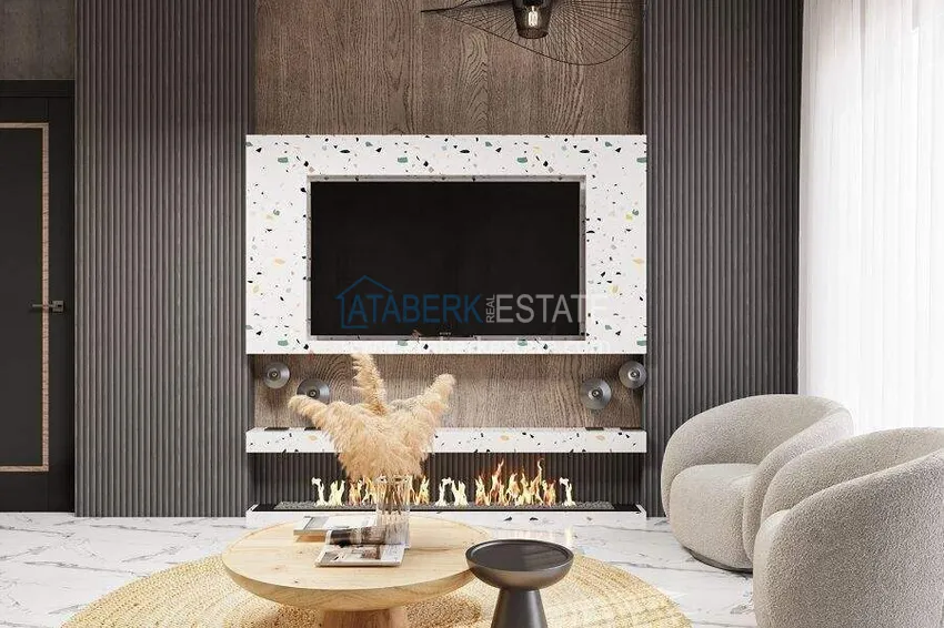 Приобрести Недвижимость сегмента премиум на этапе строительства – Алания, район Авсаллар 6 