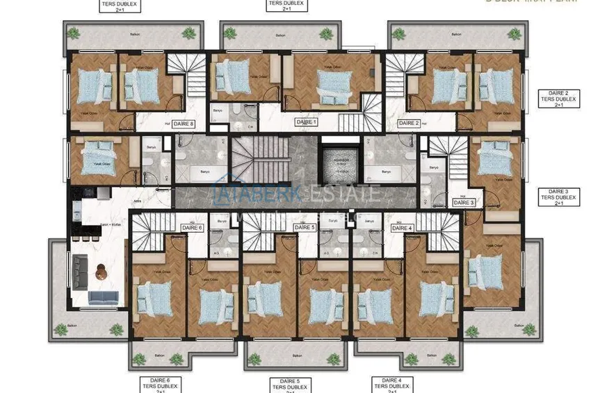 Купить дешево Недвижимость сегмента премиум на этапе строительства – Алания, район Авсаллар 7 