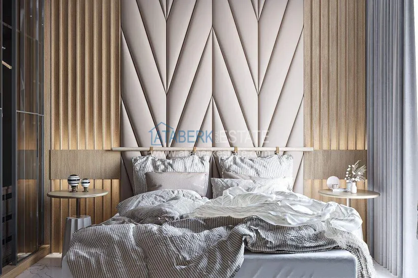 Приобрести Недвижимость сегмента премиум на этапе строительства – Алания, район Авсаллар 8 