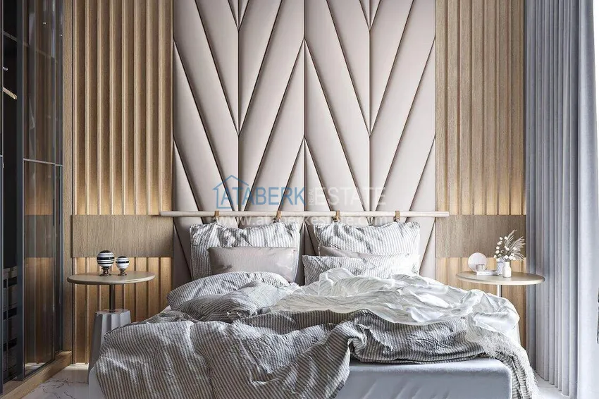 Приобрести Недвижимость сегмента премиум на этапе строительства – Алания, район Авсаллар 17 