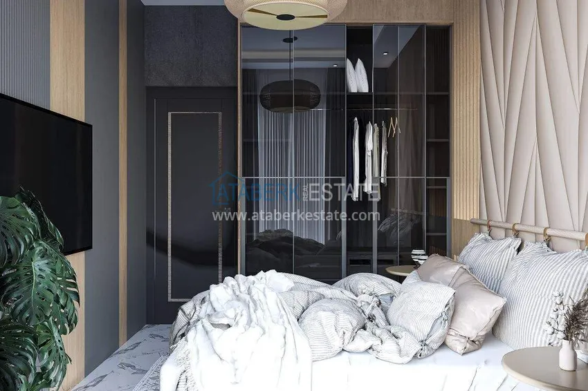 Приобрести Недвижимость сегмента премиум на этапе строительства – Алания, район Авсаллар 18 