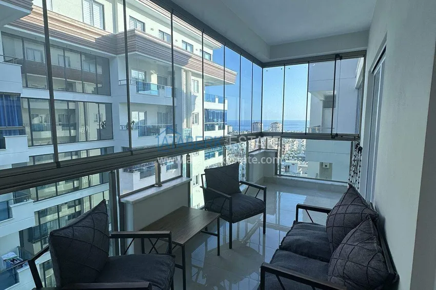 Приобрести Квартира 1+1 70 м² в центре Махмутлара – с мебелью, балкон остеклен, рассрочка до 1 года 13 
