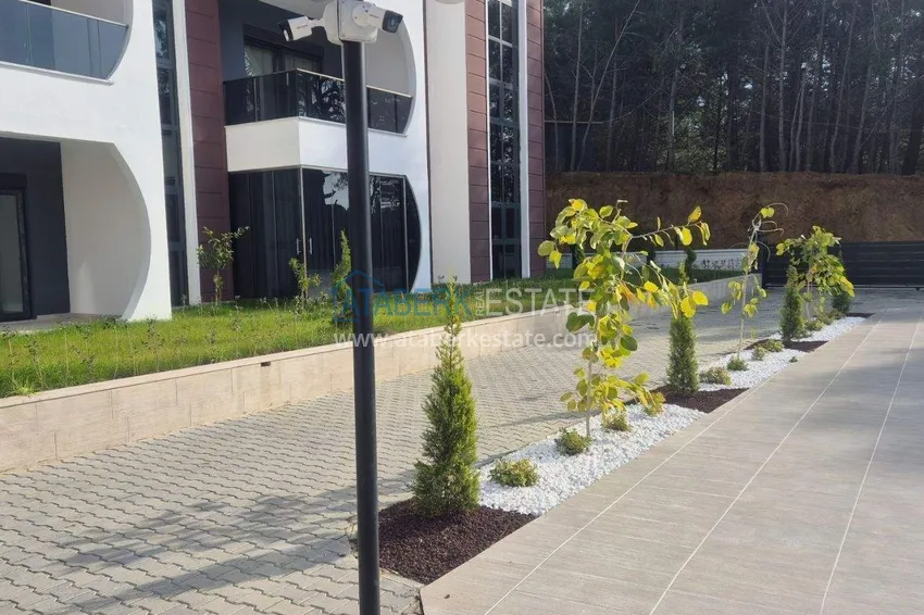 Квартира 1+1 в Авсалларе - с террасой и выходом в сад, возможна рассрочка 13 