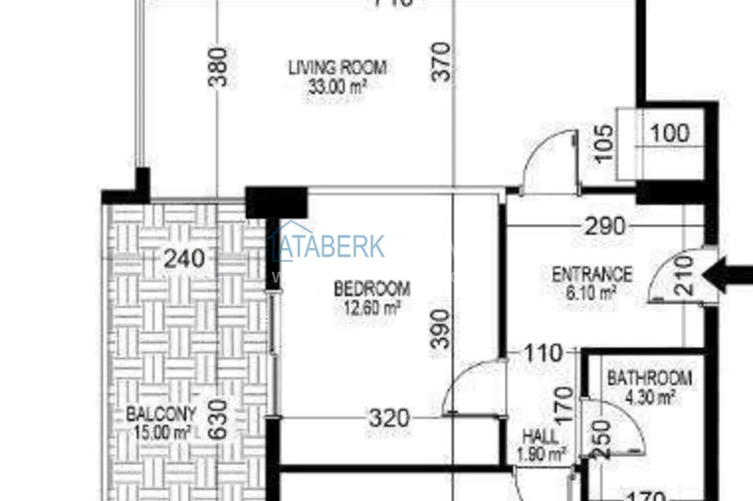 Купить дешево Меблированная квартира 2+1 132 м² в Махмутларе - продажа от собственника 1 
