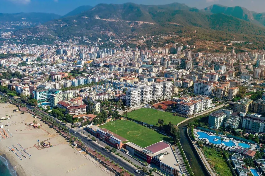 Линейная квартира 3+1 в Оба с мебелью и видовыми характеристиками  2 