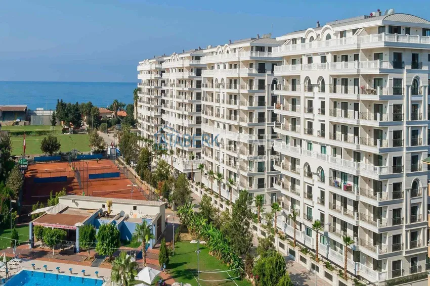 Линейная квартира 3+1 в Оба с мебелью и видовыми характеристиками  3 