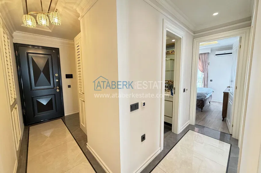 Приобрести Линейная квартира 3+1 в Оба с мебелью и видовыми характеристиками  1 