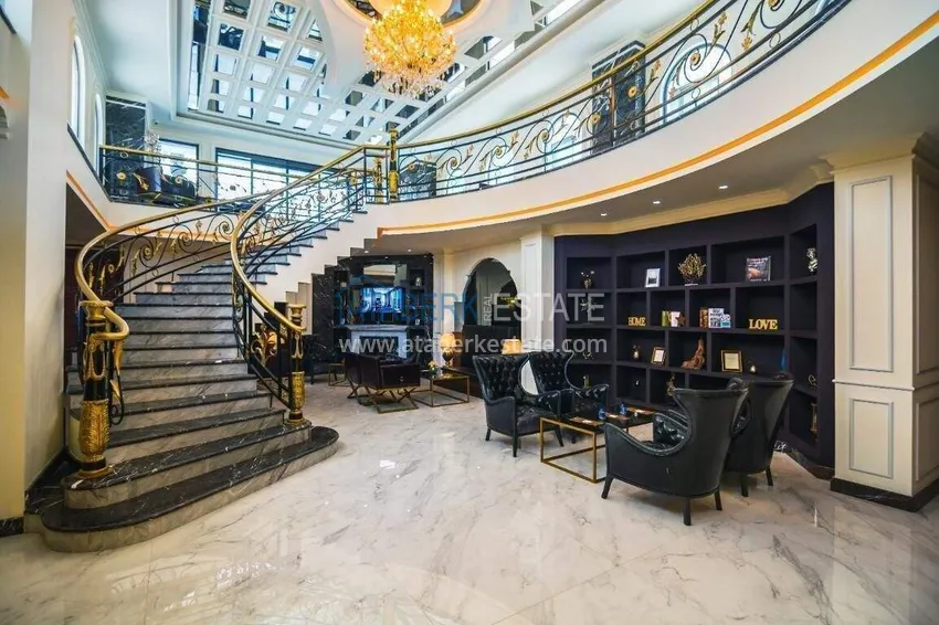 Линейная квартира 3+1 в Оба с мебелью и видовыми характеристиками  15 