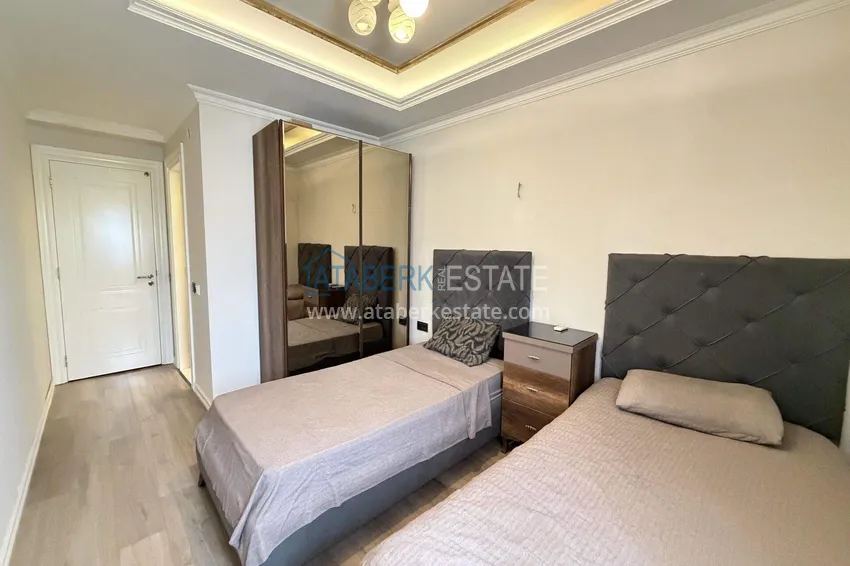 Приобрести Линейная квартира 3+1 в Оба с мебелью и видовыми характеристиками  15 