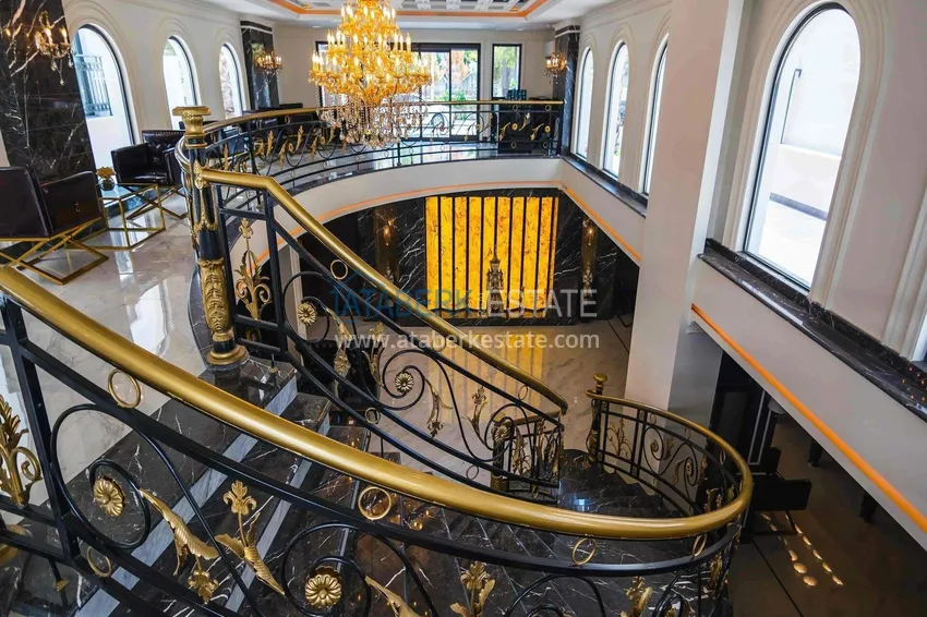 Линейная квартира 3+1 в Оба с мебелью и видовыми характеристиками  19 