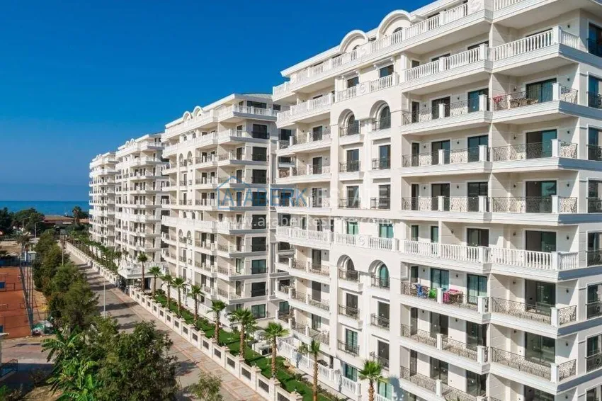 Линейная квартира 3+1 в Оба с мебелью и видовыми характеристиками  4 