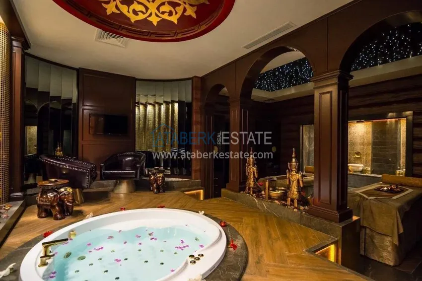 Линейная квартира 3+1 в Оба с мебелью и видовыми характеристиками  29 