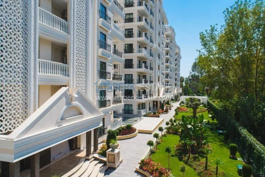 Линейная квартира 3+1 в Оба с мебелью и видовыми характеристиками  5 