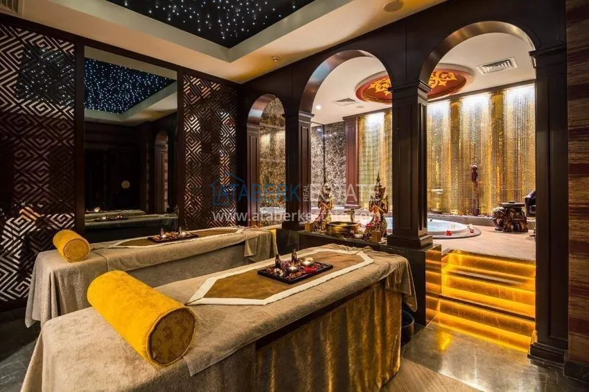 Линейная квартира 3+1 в Оба с мебелью и видовыми характеристиками  32 