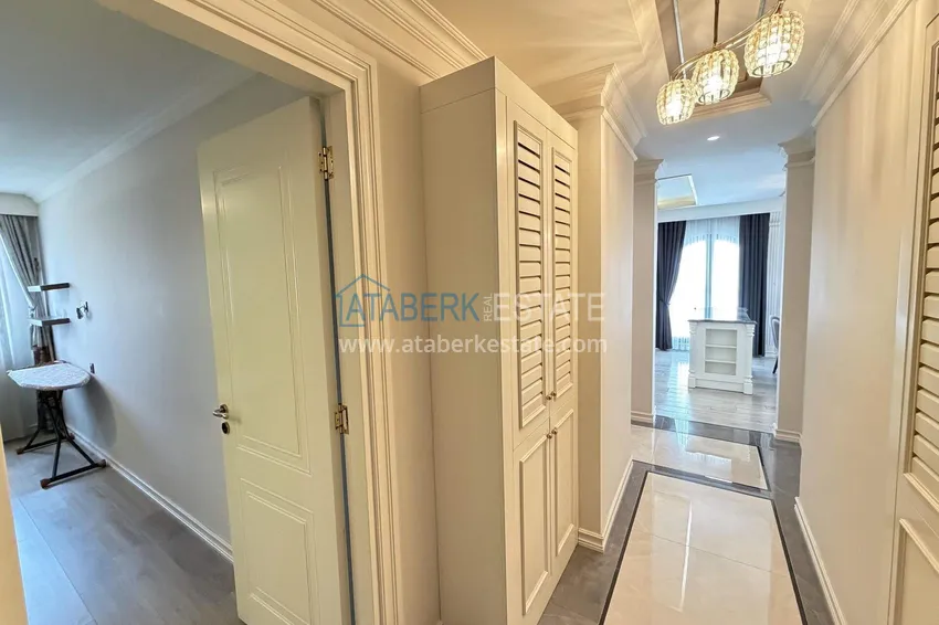 Приобрести Линейная квартира 3+1 в Оба с мебелью и видовыми характеристиками  3 