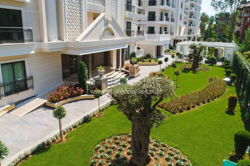 Линейная квартира 3+1 в Оба с мебелью и видовыми характеристиками  6 