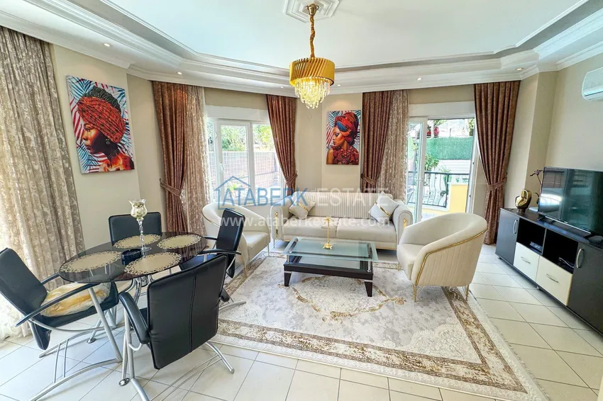 Приобрести Квартира 2+1 100 м² в центре Алании – с новой мебелью, 800 м до пляжа Клеопатра 2 