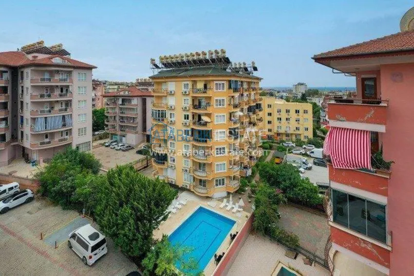 Квартира 2+1 100 м² в центре Алании – с новой мебелью, 800 м до пляжа Клеопатра 6 