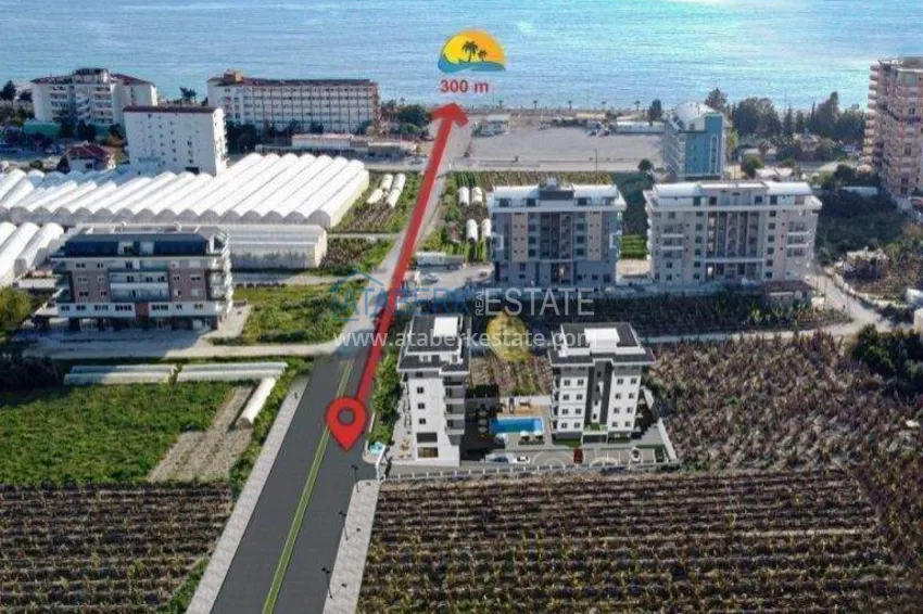 Квартира 1+1 под ключ в Каргыджаке - в 300 м от моря, предложение от собственника 1 